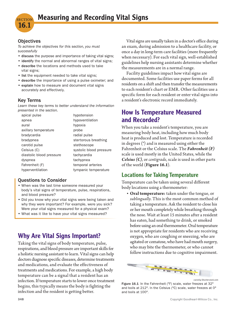 The Nursing Assistant: Essentials of Holistic Care, Brief Edition page 348