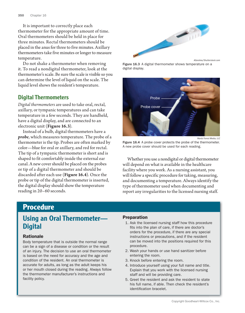 The Nursing Assistant: Essentials of Holistic Care, Brief Edition page 350