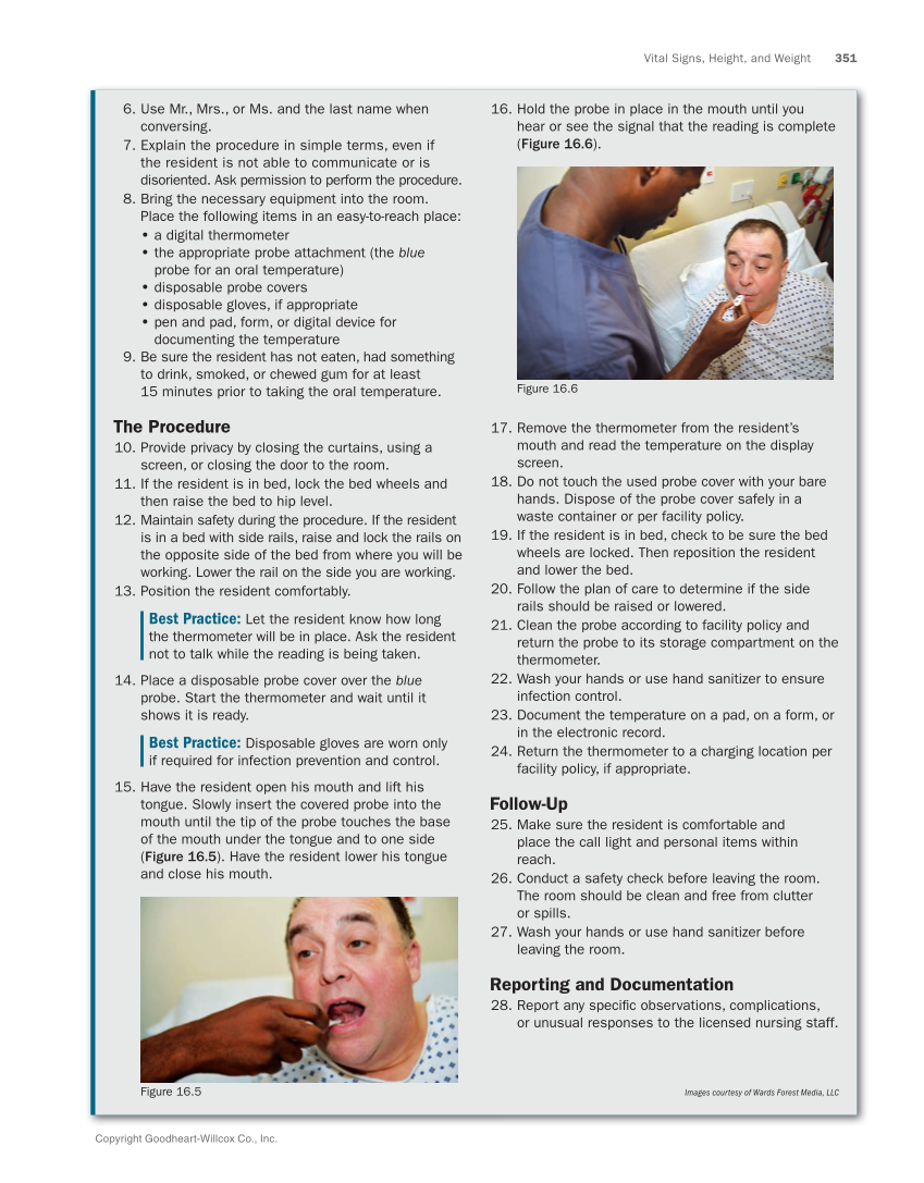 The Nursing Assistant: Essentials of Holistic Care, Brief Edition page 351