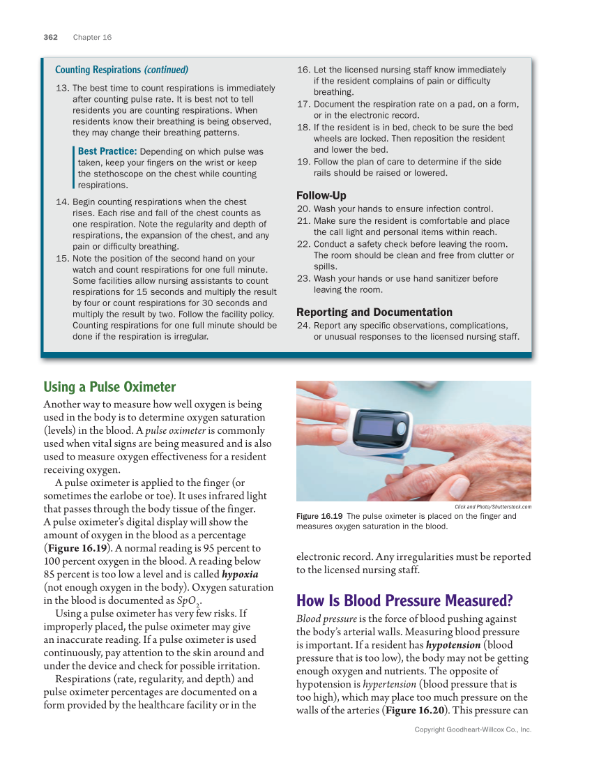 The Nursing Assistant: Essentials of Holistic Care, Brief Edition page 362