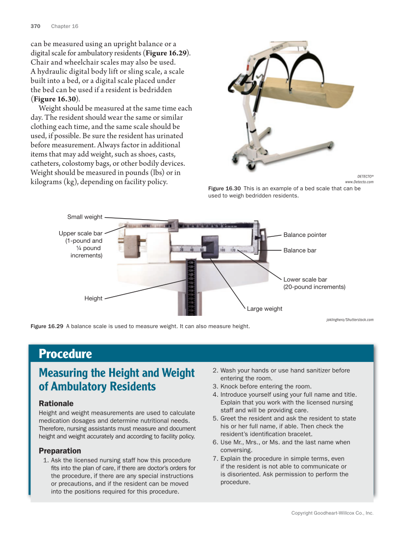 The Nursing Assistant: Essentials of Holistic Care, Brief Edition page 370