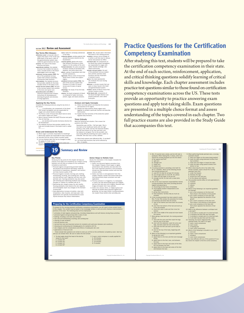 The Nursing Assistant: Essentials of Holistic Care, Brief Edition page M5