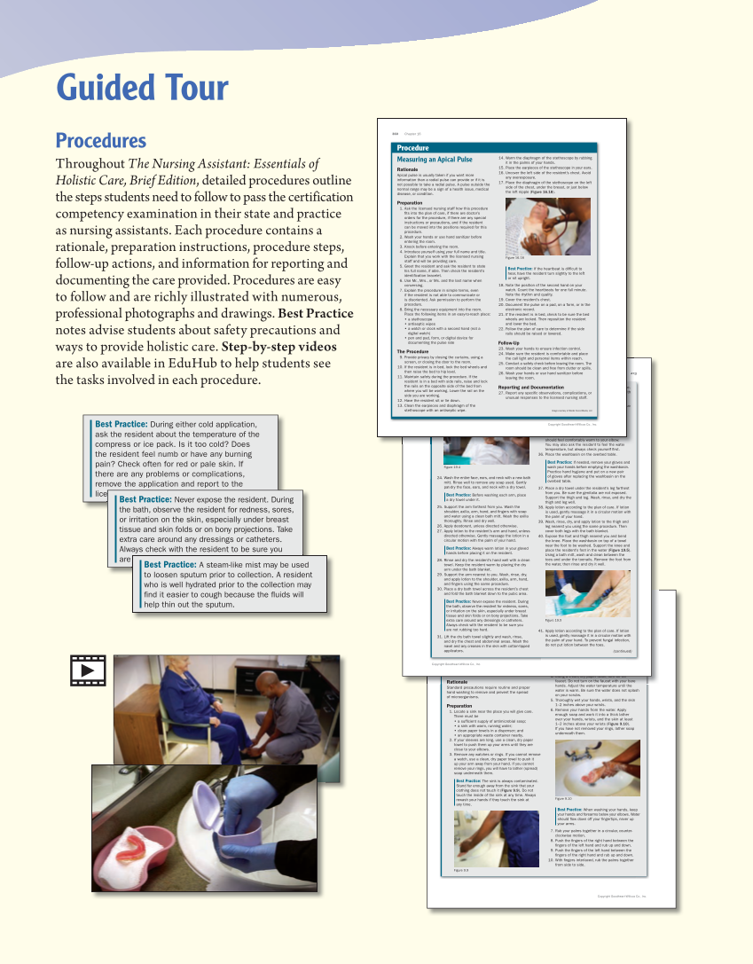The Nursing Assistant: Essentials of Holistic Care, Brief Edition page M6