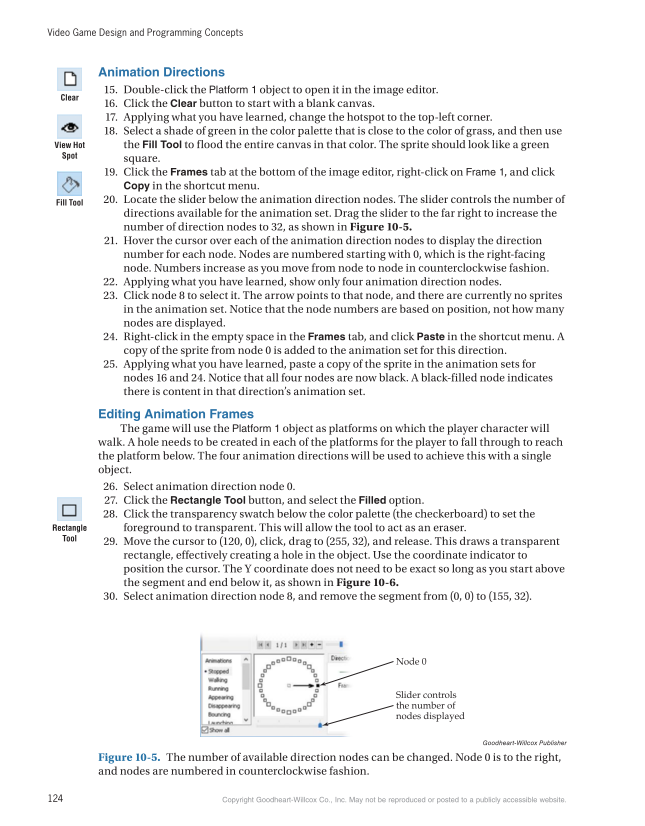 Video Game Design and Programming Concepts, 1st Edition page 124