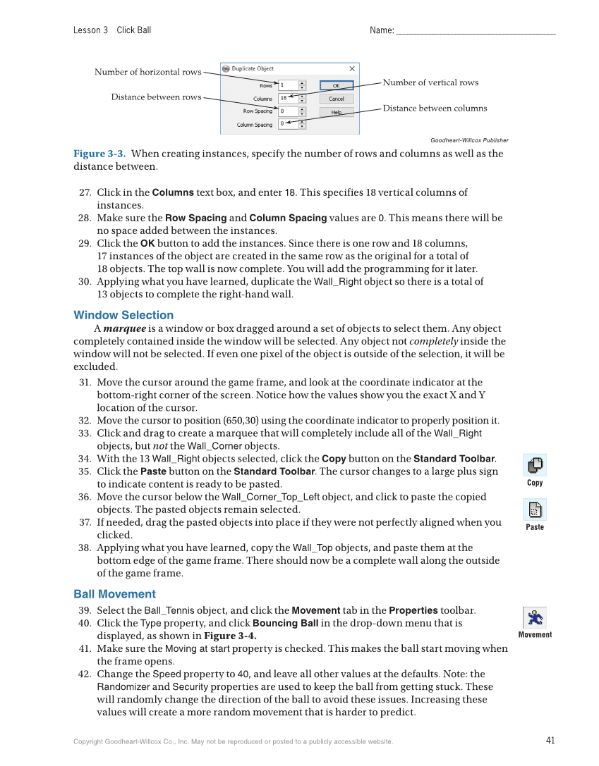 Video Game Design and Programming Concepts, 1st Edition page 41