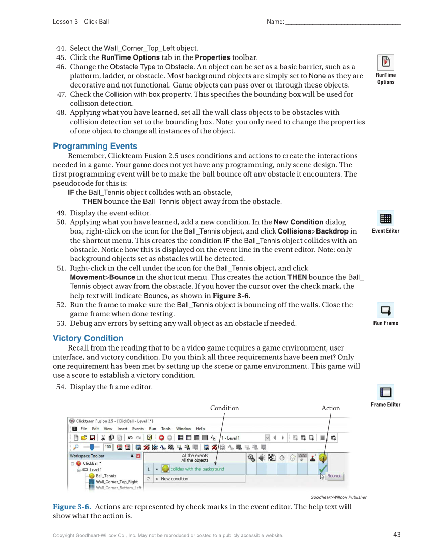 Video Game Design and Programming Concepts, 1st Edition page 43