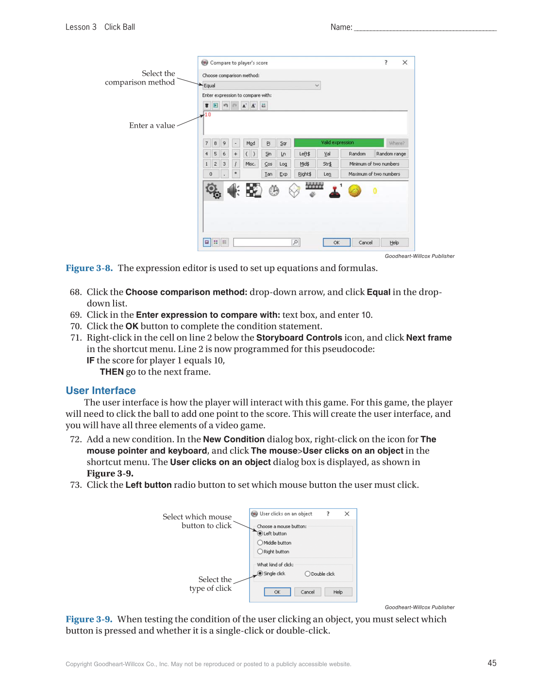 Video Game Design and Programming Concepts, 1st Edition page 45