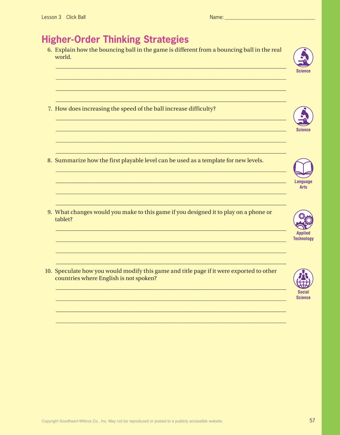 Video Game Design and Programming Concepts, 1st Edition page 57