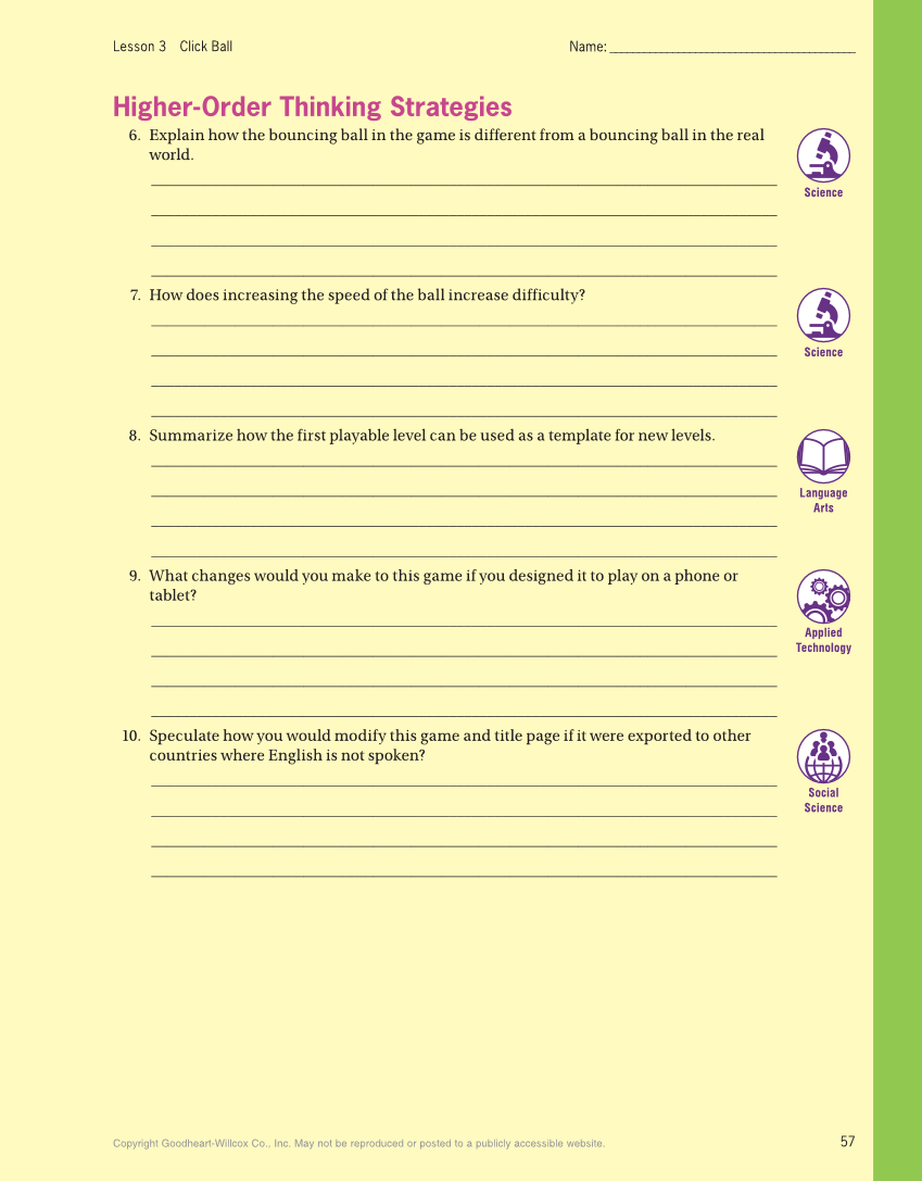 Video Game Design and Programming Concepts, 1st Edition page 57
