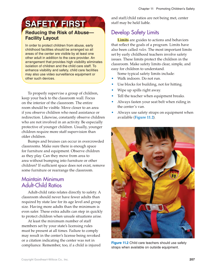 Working with Young Children, 9th Edition page 207