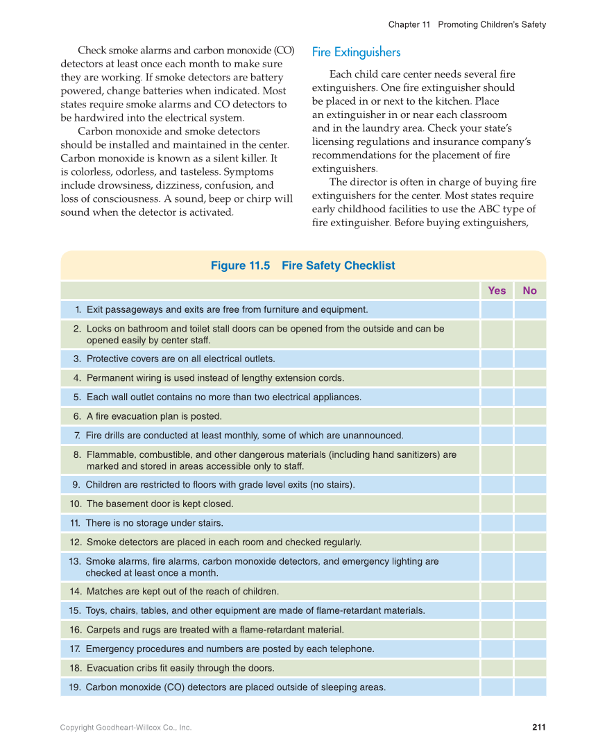 Working with Young Children, 9th Edition page 211