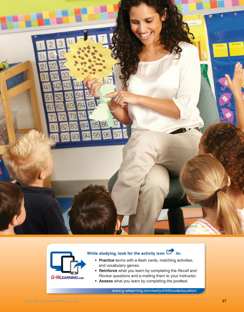 Working with Young Children, 9th Edition page 27