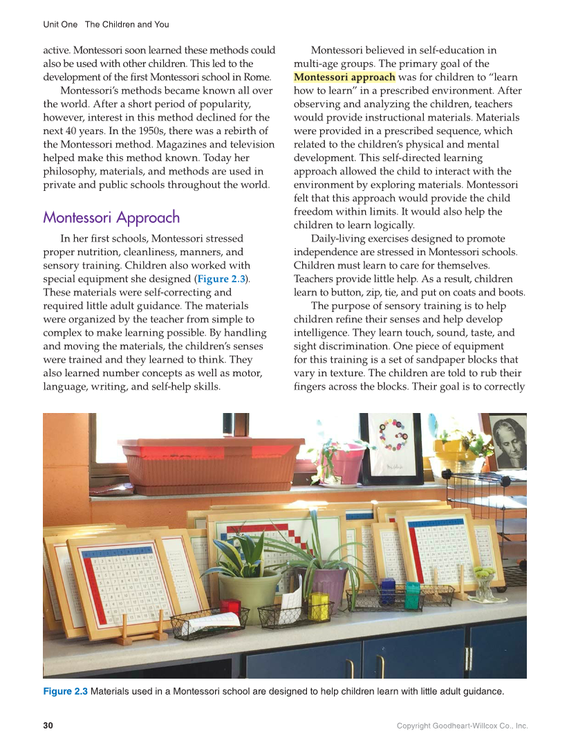 Working with Young Children, 9th Edition page 30