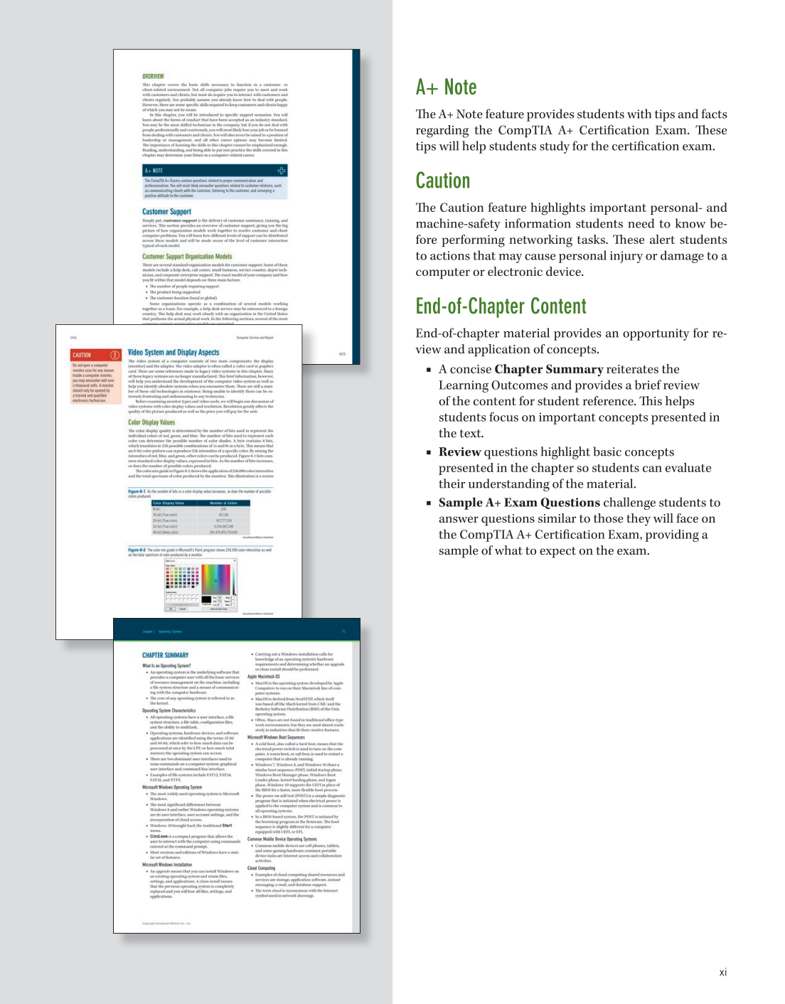 Computer Service and Repair, 5th Edition page 11
