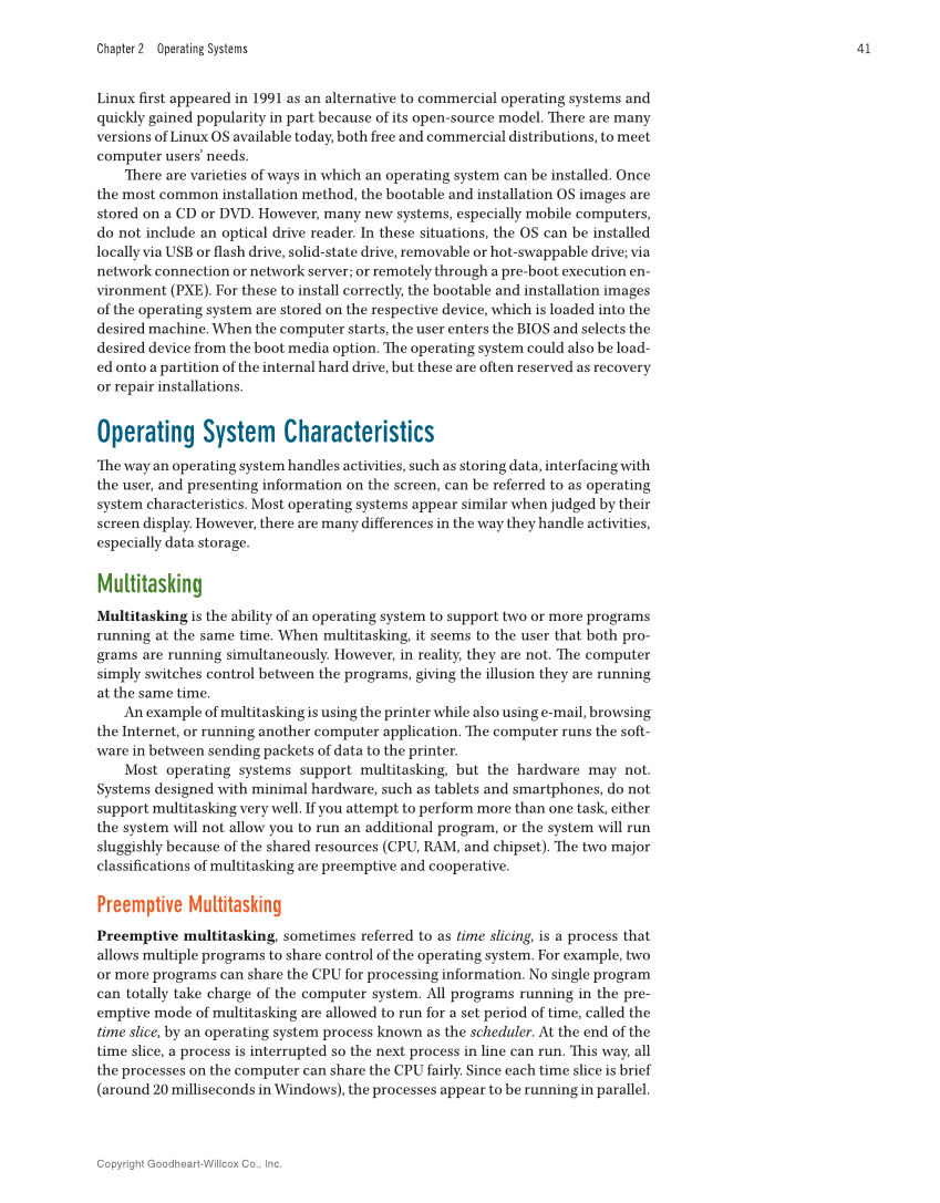 Computer Service and Repair, 5th Edition page 59