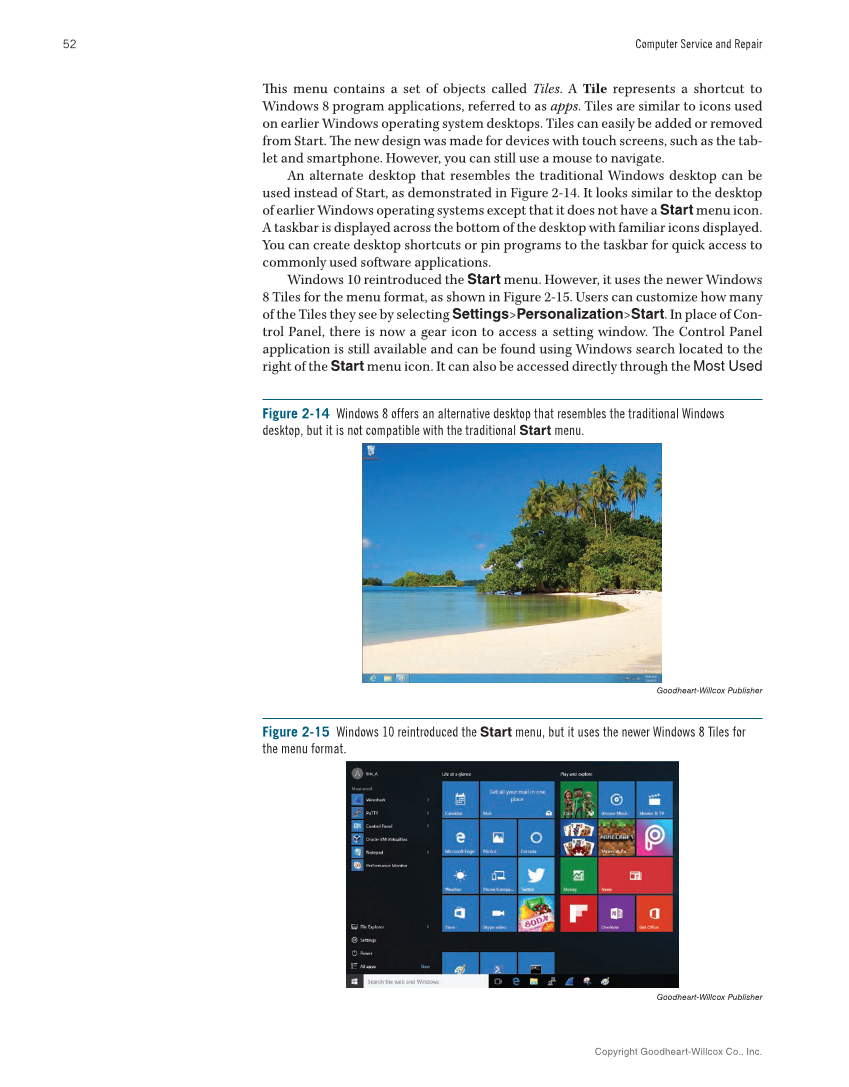 Computer Service and Repair, 5th Edition page 70