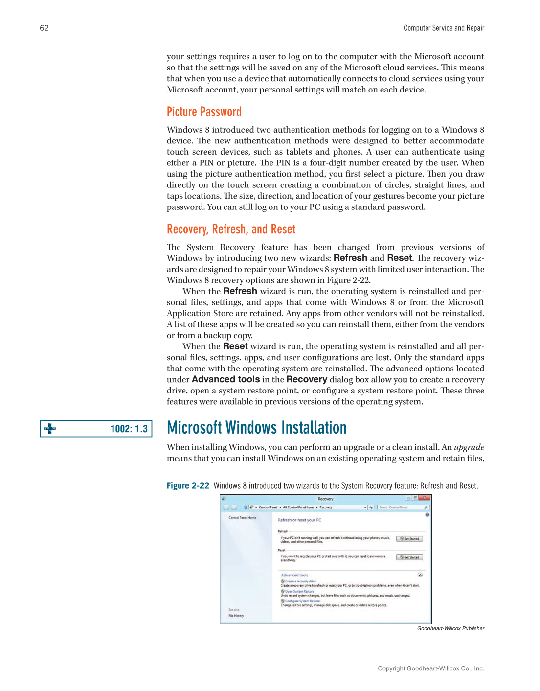 Computer Service and Repair, 5th Edition page 80