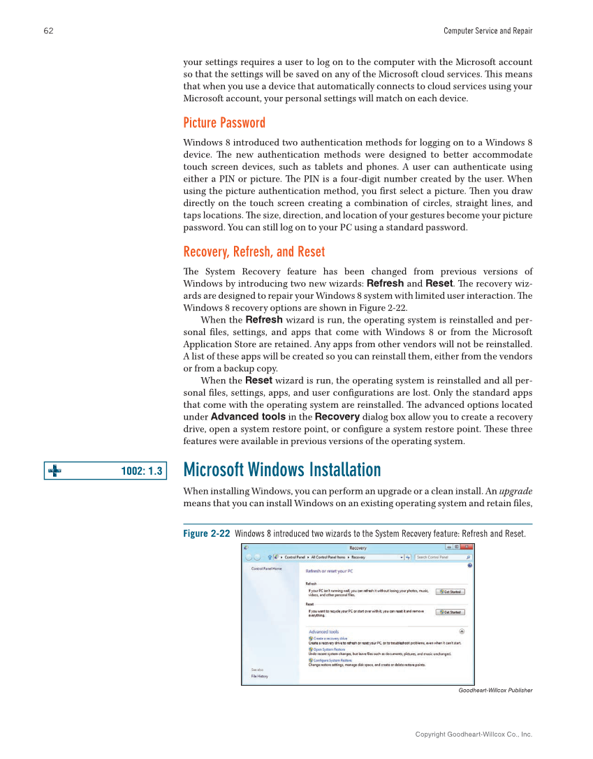 Computer Service and Repair, 5th Edition page 80