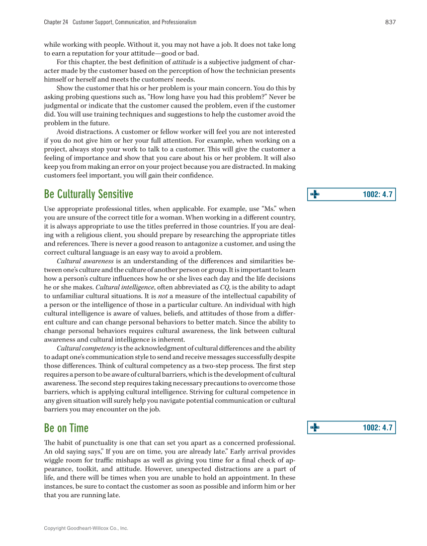 Computer Service and Repair, 5th Edition page 855