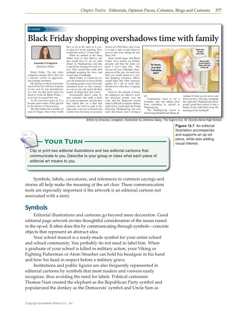 Journalism: Publishing Across Media, 2nd Edition page 377