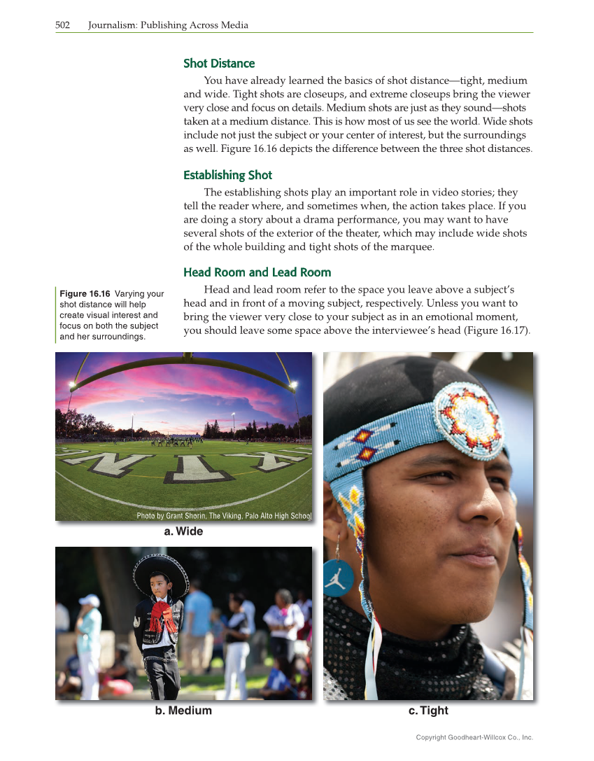 Journalism: Publishing Across Media, 2nd Edition page 502