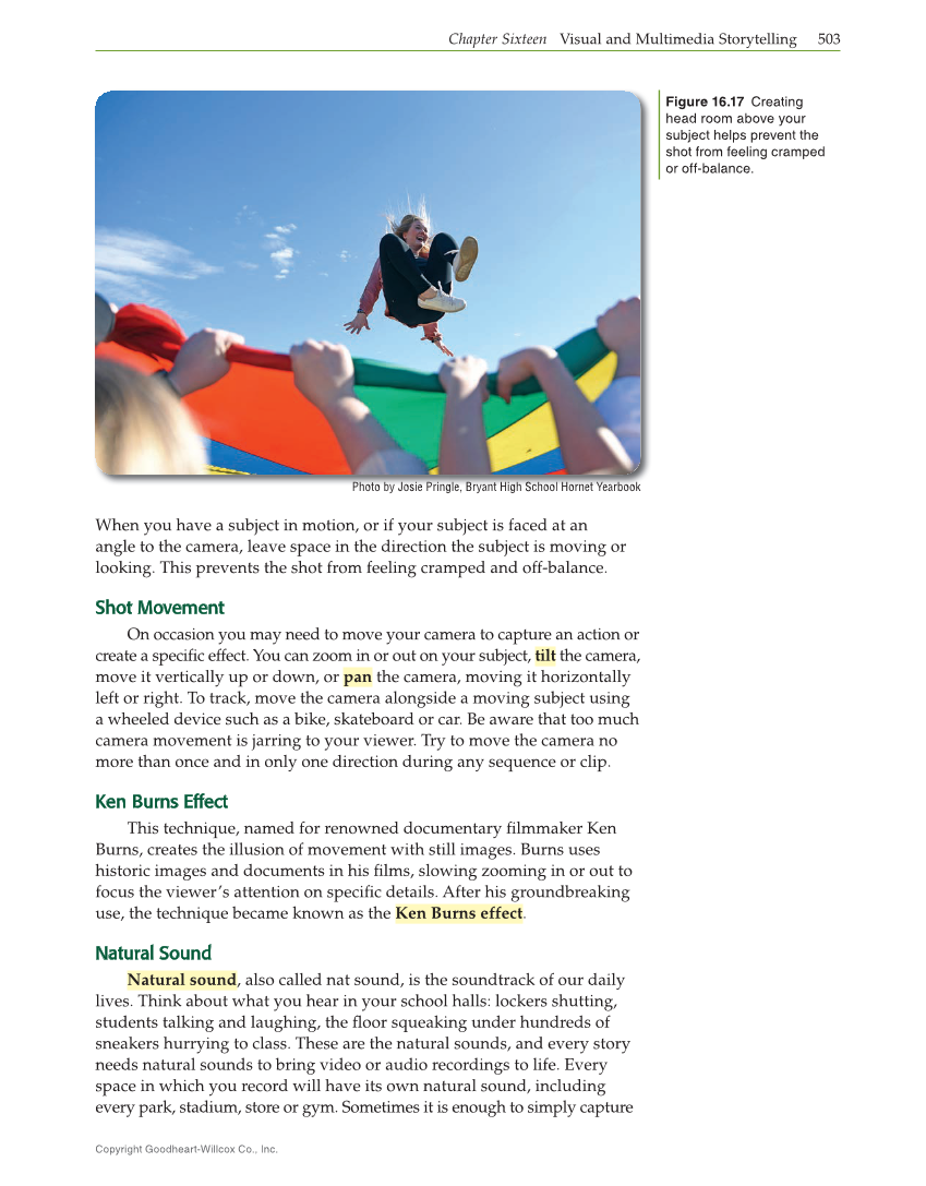 Journalism: Publishing Across Media, 2nd Edition page 503