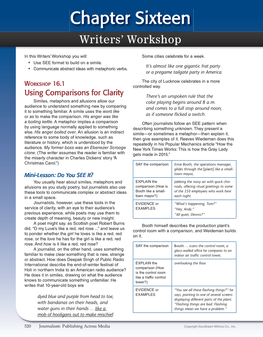 Journalism: Publishing Across Media, 2nd Edition page 520