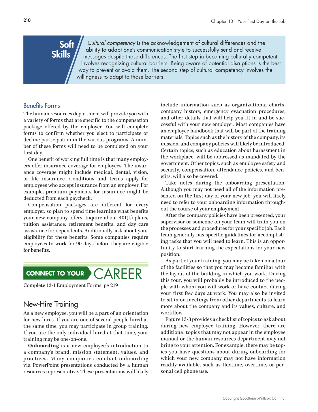 Connect to Your Career 3e page 210