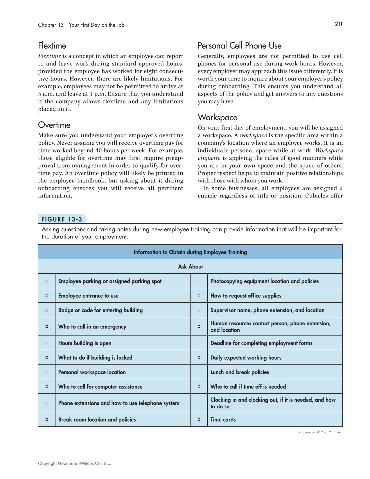 Connect to Your Career 3e page 211