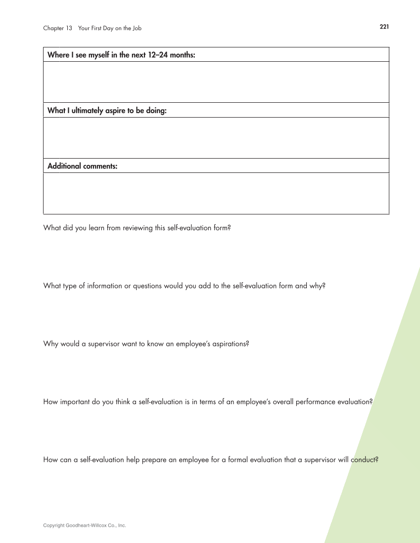 Connect to Your Career 3e page 221