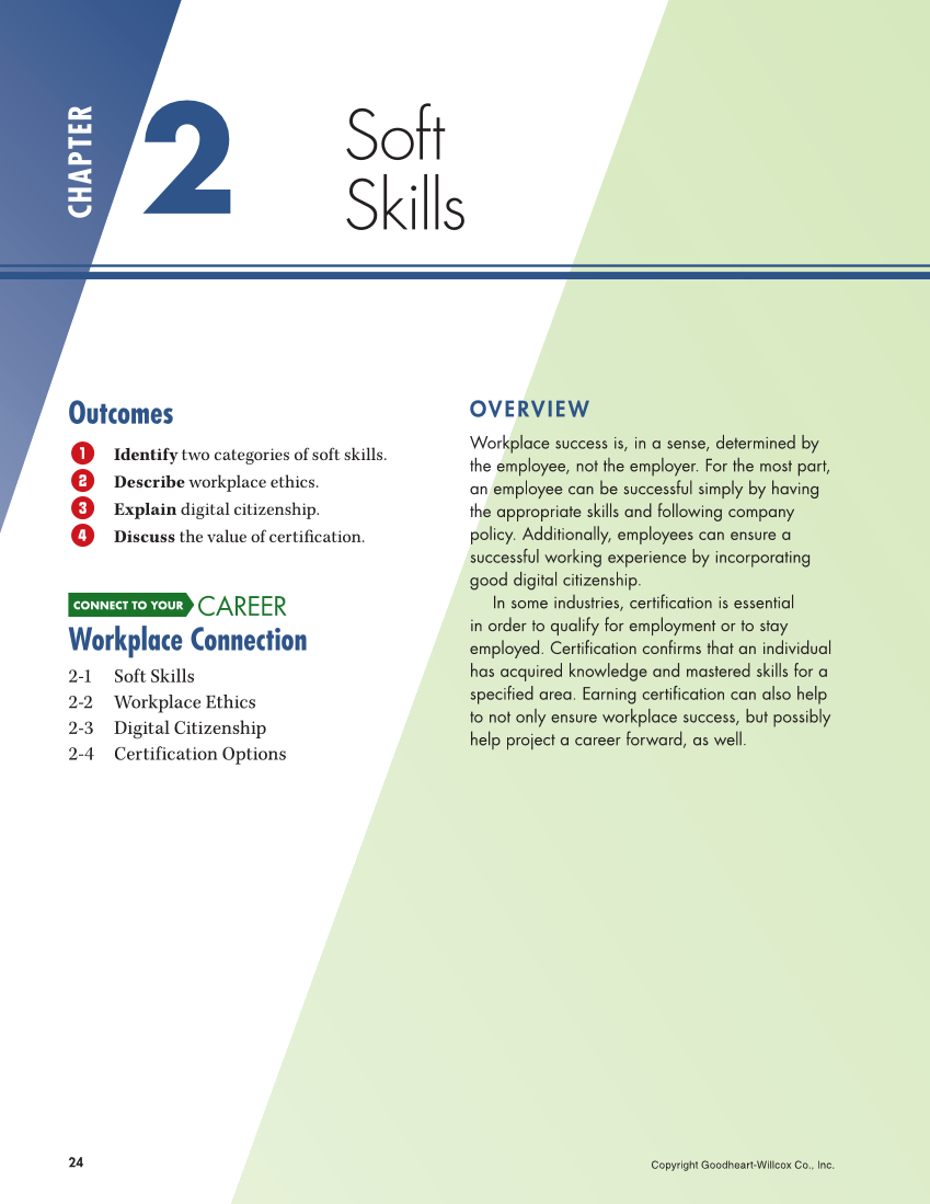 Connect to Your Career 3e page 24