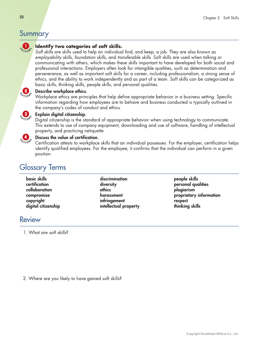 Connect to Your Career 3e page 32