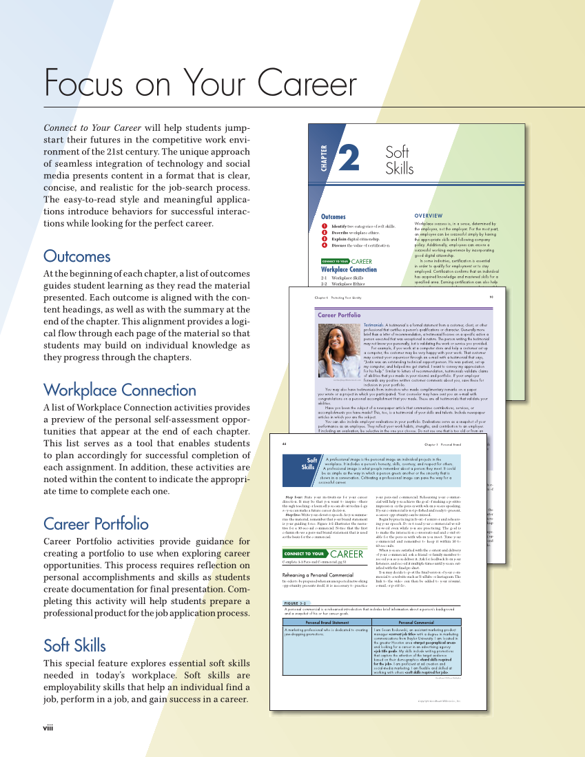 Connect to Your Career 3e page viii
