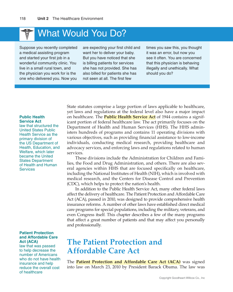 Medical Law & Professional Ethics 2e page 118