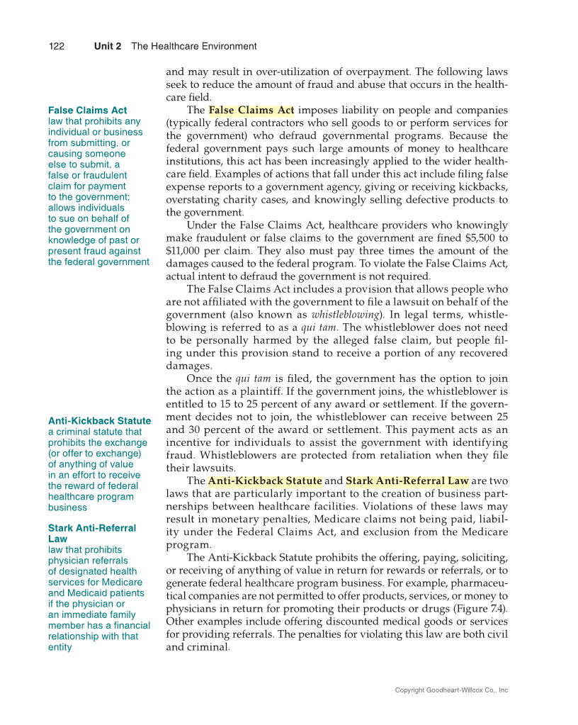 Medical Law & Professional Ethics 2e page 122