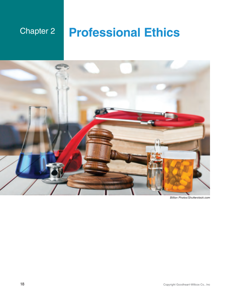 Medical Law & Professional Ethics 2e page 18