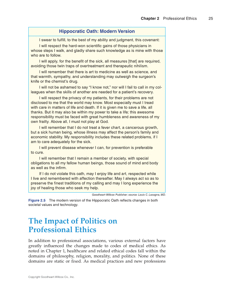 Medical Law & Professional Ethics 2e page 25