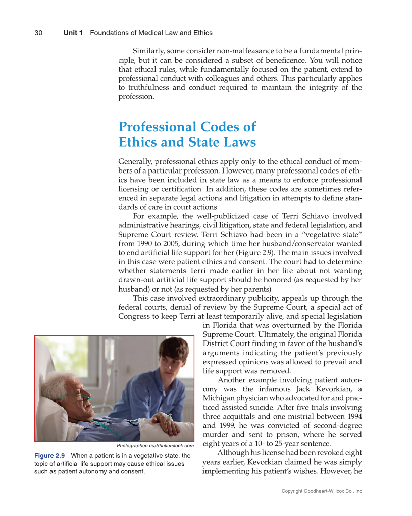 Medical Law & Professional Ethics 2e page 30