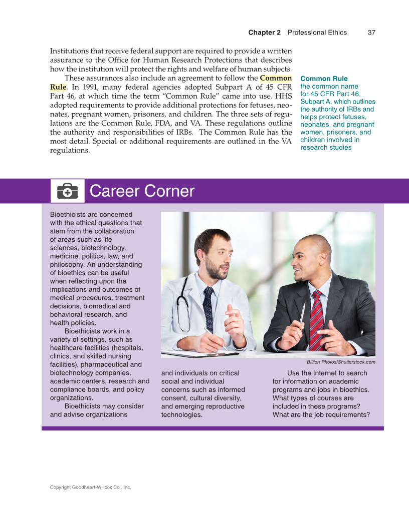 Medical Law & Professional Ethics 2e page 37