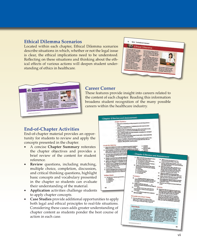 Medical Law & Professional Ethics 2e page vii