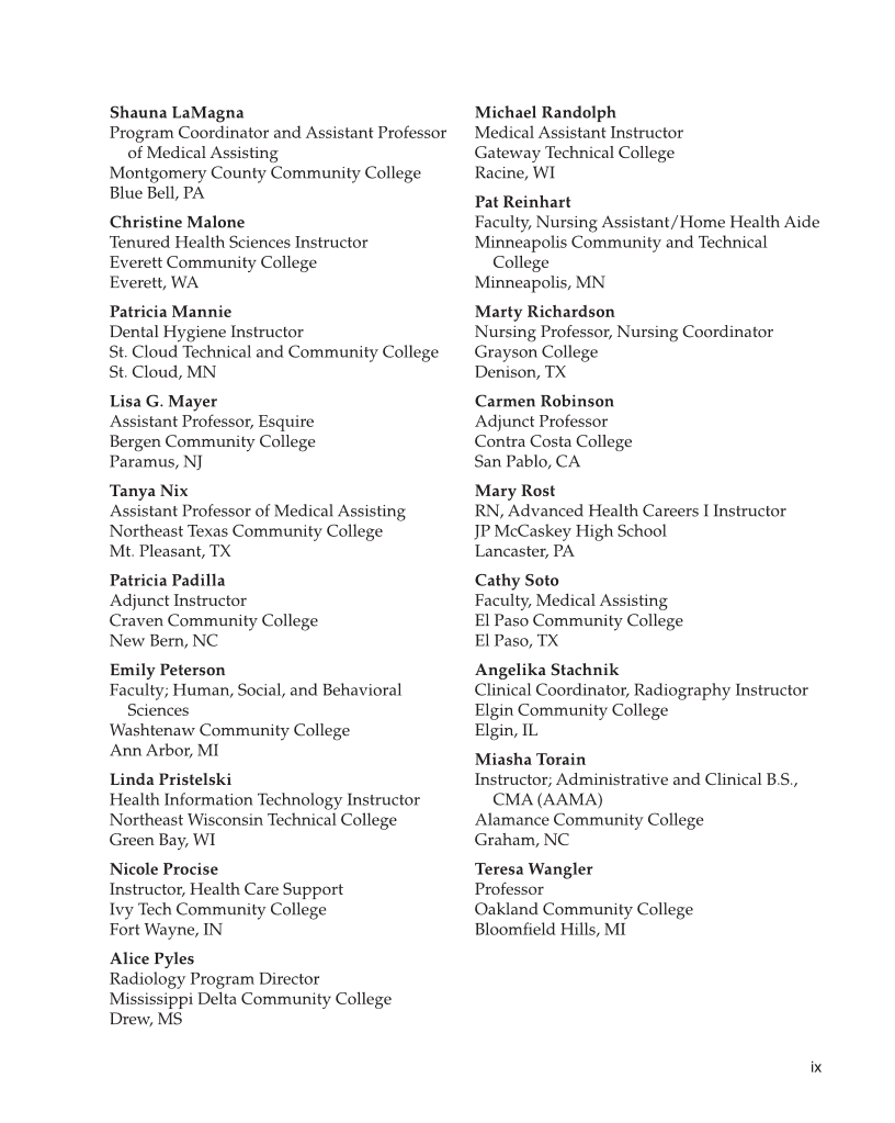 Medical Law & Professional Ethics 2e page ix