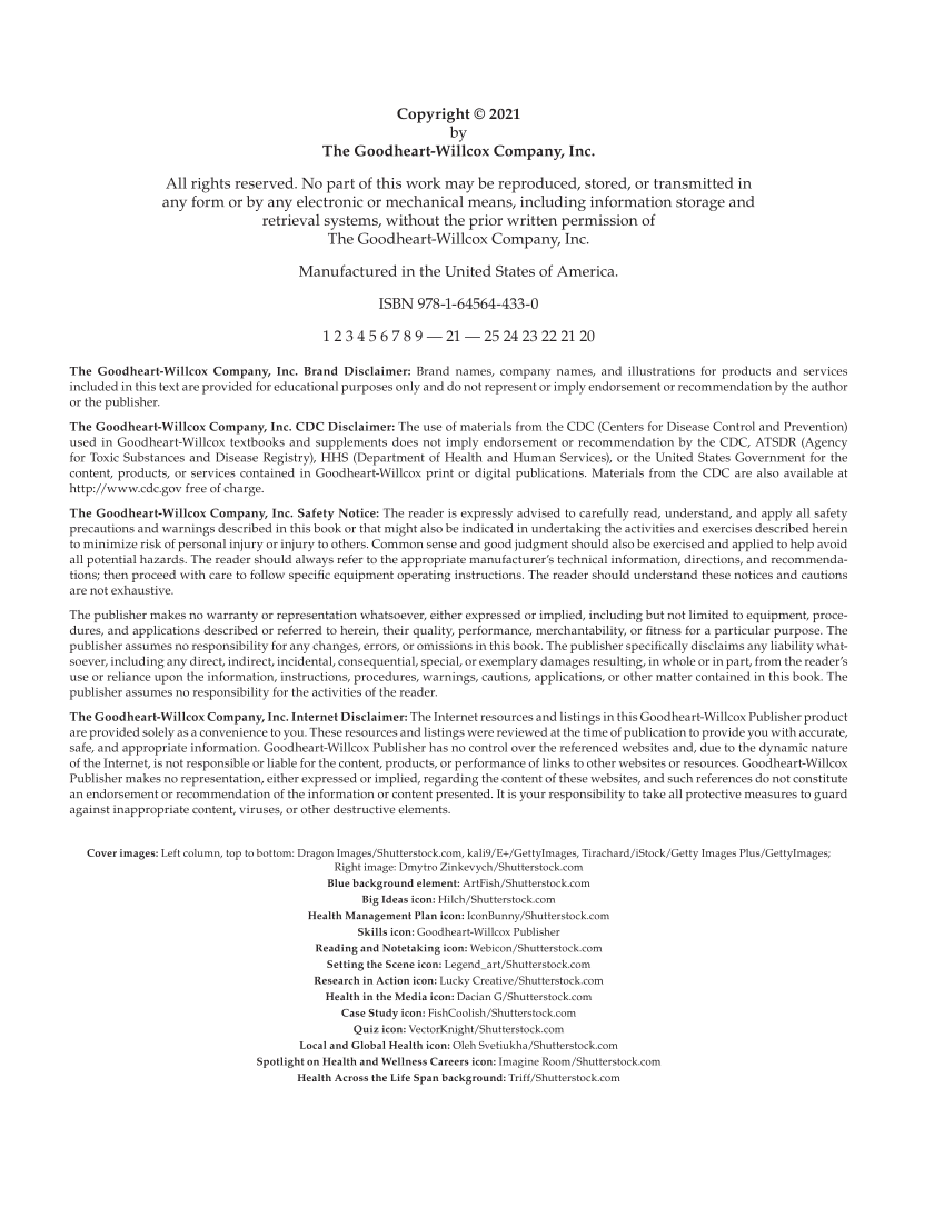 Human Sexuality to Accompany Essential Health Skills 3e page ii