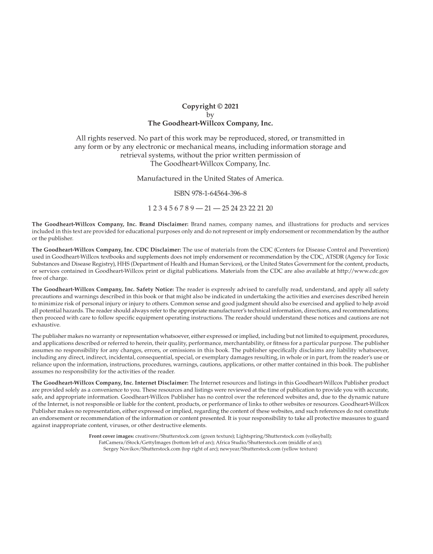 Human Sexuality to Accompany Essential Health Skills for Middle School 2e page ii