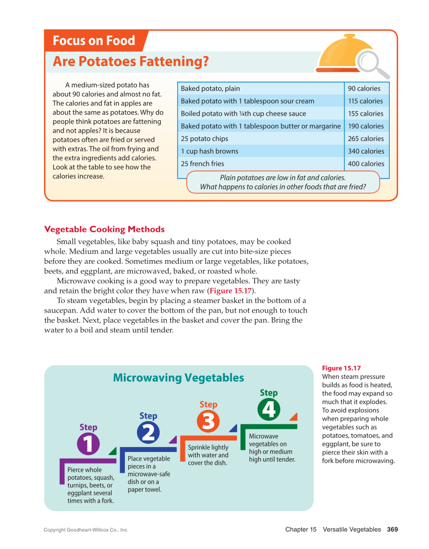 Adventures in Food and Nutrition 6e, Textbook page 369