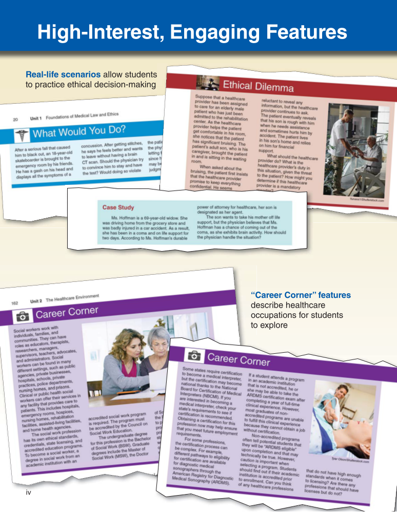 Medical Law & Professional Ethics, 1st Edition page iv