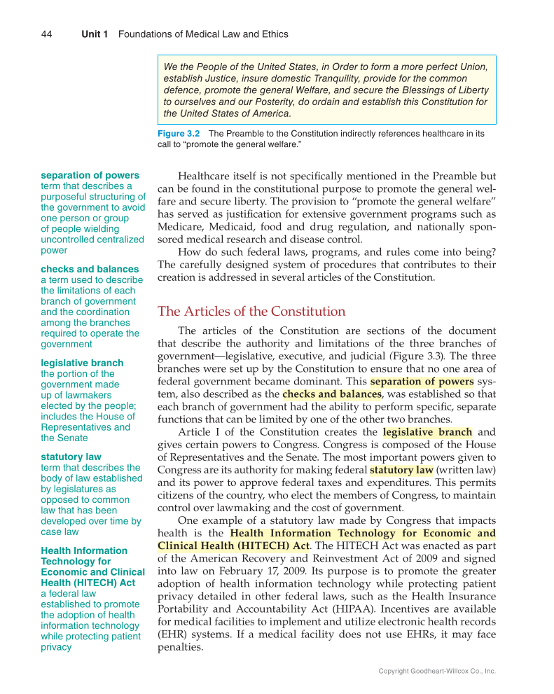 Medical Law & Professional Ethics, 1st Edition page 44