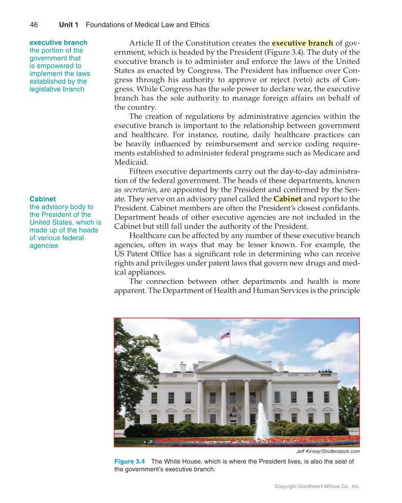 Medical Law & Professional Ethics, 1st Edition page 46