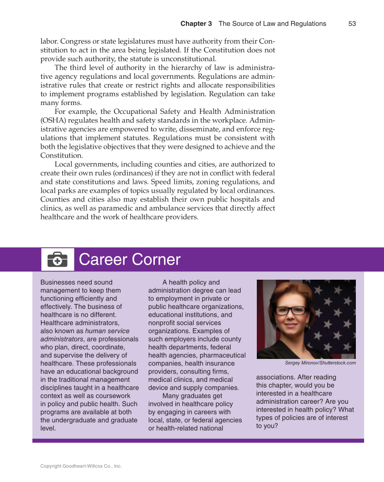 Medical Law & Professional Ethics, 1st Edition page 53