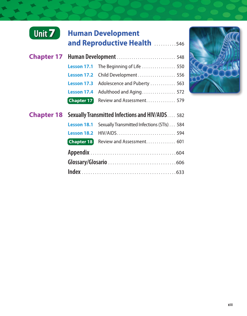 Essential Health Skills for Middle School 2e page xiii