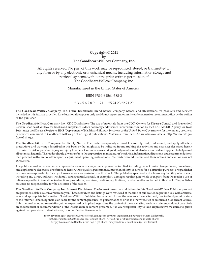 Essential Health Skills for Middle School 2e page ii